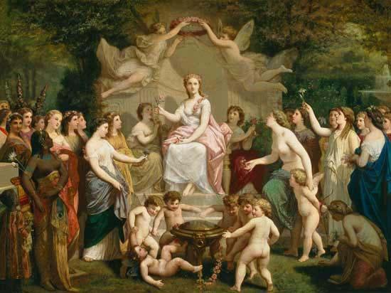 Henri-Pierre Picou Allegory of Spring oil painting picture
